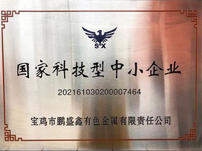 国家科技型中小企业